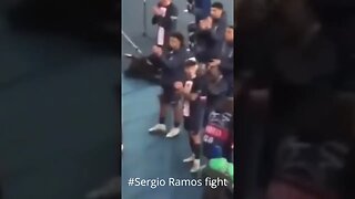 Sergio Ramos fight😡#angry #shorts