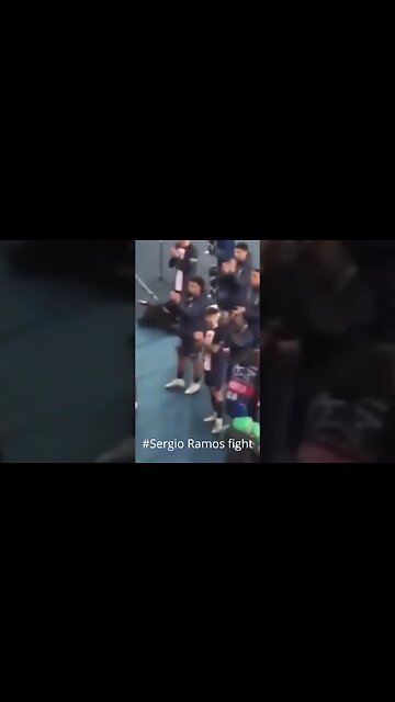Sergio Ramos fight😡#angry #shorts