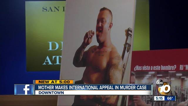 San Diego mother makes international appeal in murder case