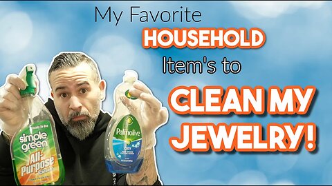 My Favorite Household Products To Clean My Jewelry!