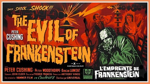 Evil Of Frankenstein (1964 Full Movie) | Horror/Sci-Fi | Peter Cushing, Peter Woodthorpe, Duncan Lamont, Sandor Eles. | #HappyHalloween 🎃