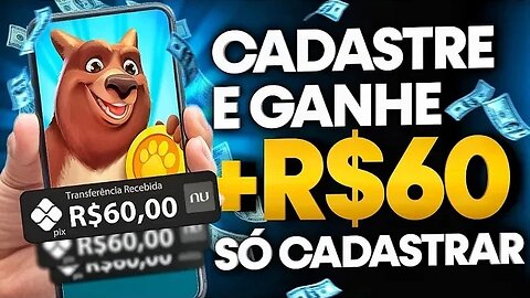 ⚡ CADASTRE e GANHE 60 REAIS - APP Pagando no Cadastro - PROMOÇÃO TOP!