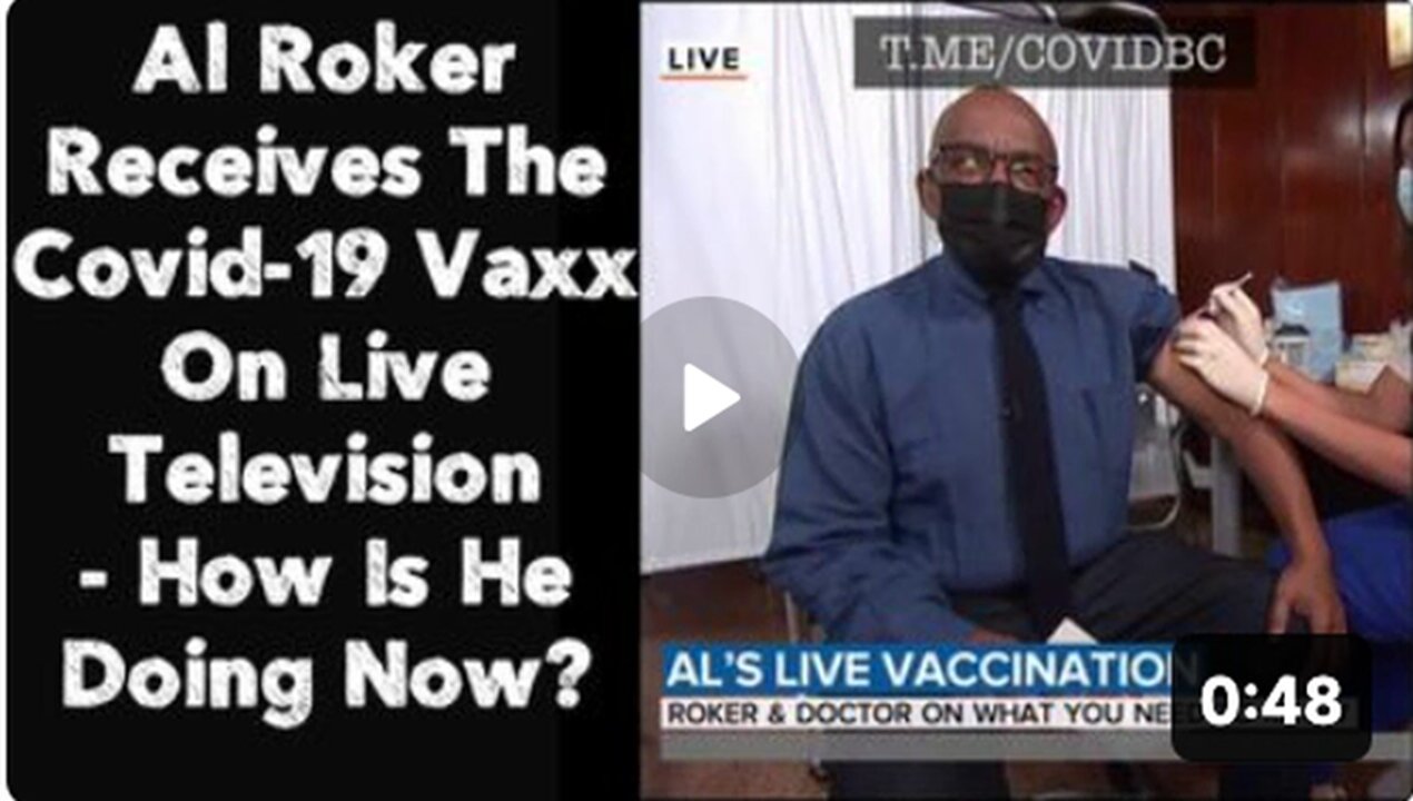 Al Roker Receives The Covid-19 Vaccine On Live Television - How Is He Doing Now? 💉👀