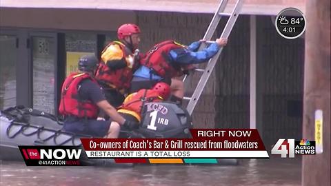 Co-owners of Coach’s rescued from flooded building