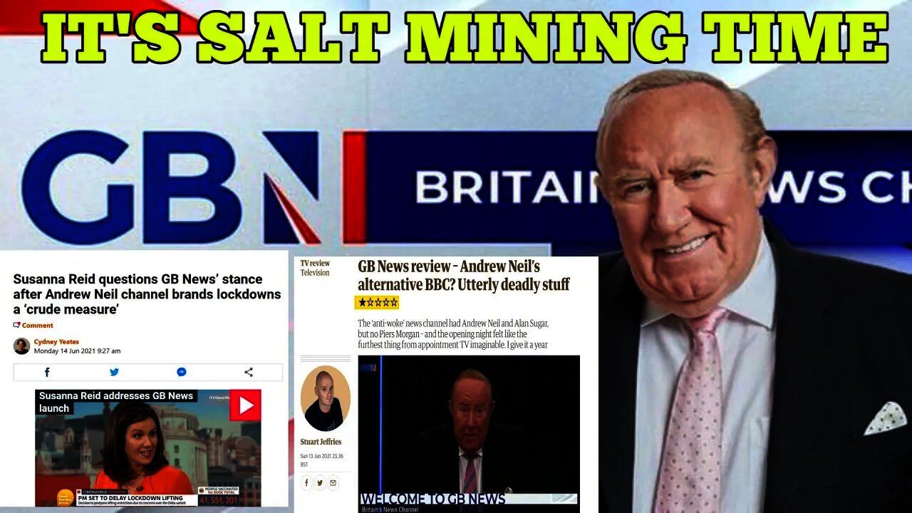 GB News Launch Tops Viewing Charts & Sends Salty MSM & Twitter Tosspots Into Complete Meltdowns