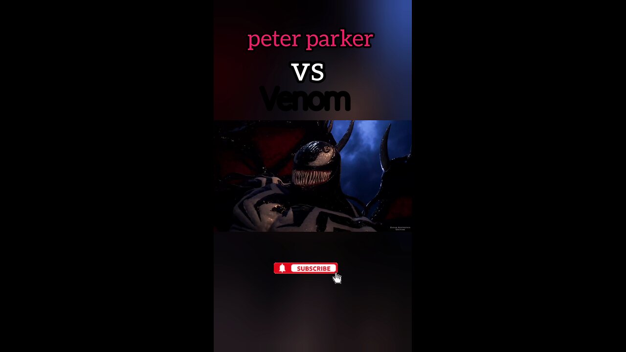 Venom vs Spider Man On Marvel Spider man ps5