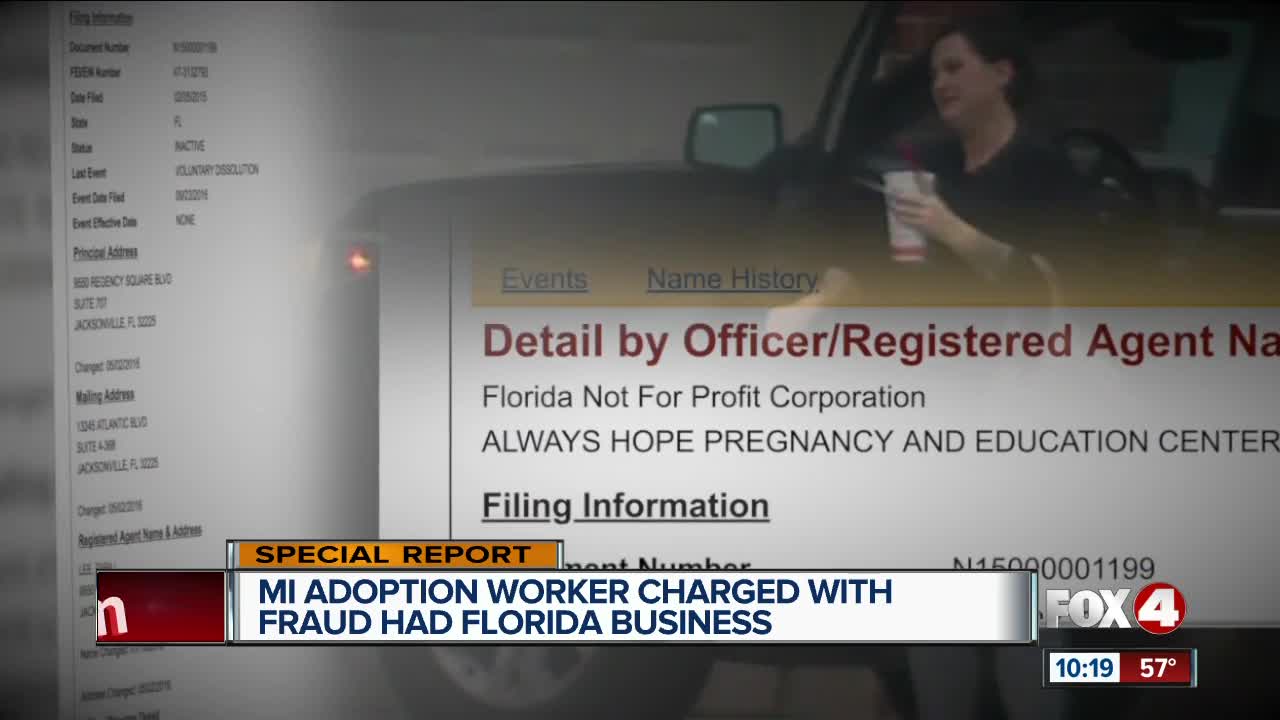 Woman accused of unlicensed adoptions in Michigan ran similar business in Florida, former employee says