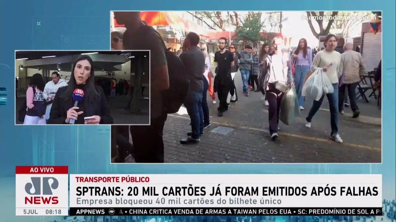 SPTrans diz que já trocou 20 mil cartões de Bilhete Único bloqueados por falha em sistema