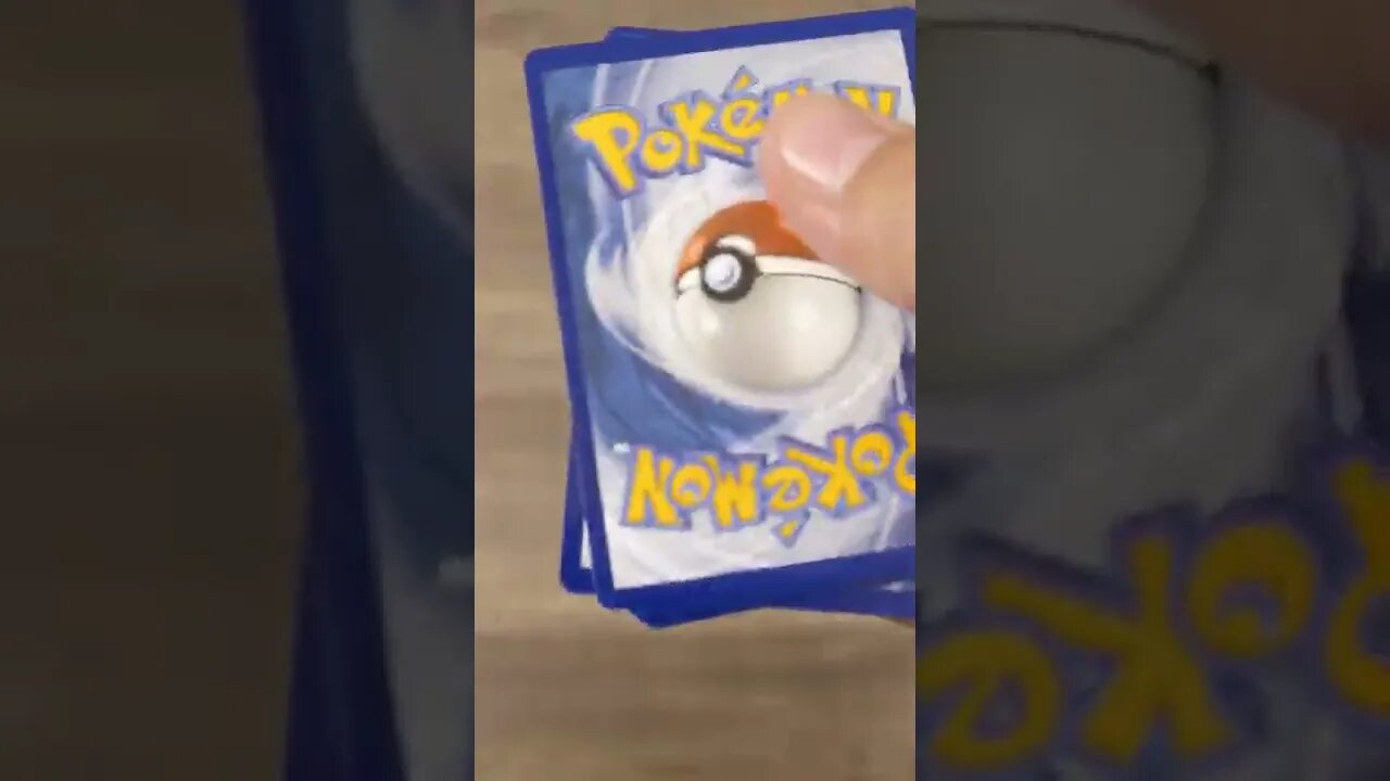 #SHORTS Unboxing a Random Pack of Pokemon Cards 172