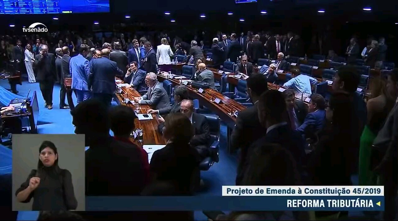 REFORMA TRIBUTÁRIA: O SENADOR Jorge Seif vota contra.