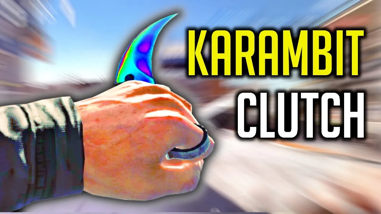 KARAMBIT Clutch - Rainbow Six Siege [DE]