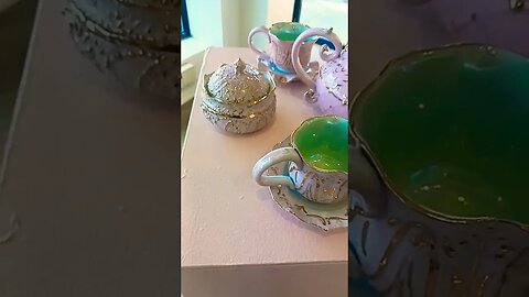 A Fancy Tea Pot Set.