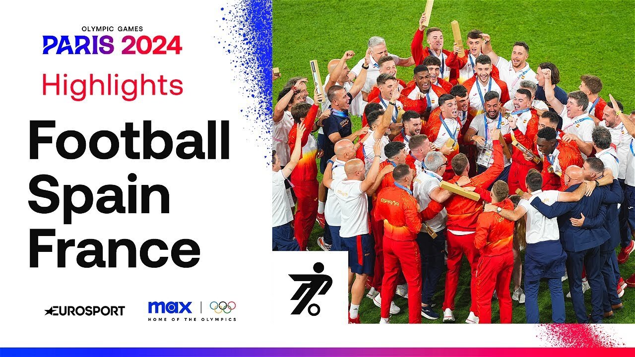 Spain beat France 5-3 after extra time to win Olympic men’s football final | #Paris2024 Highlights