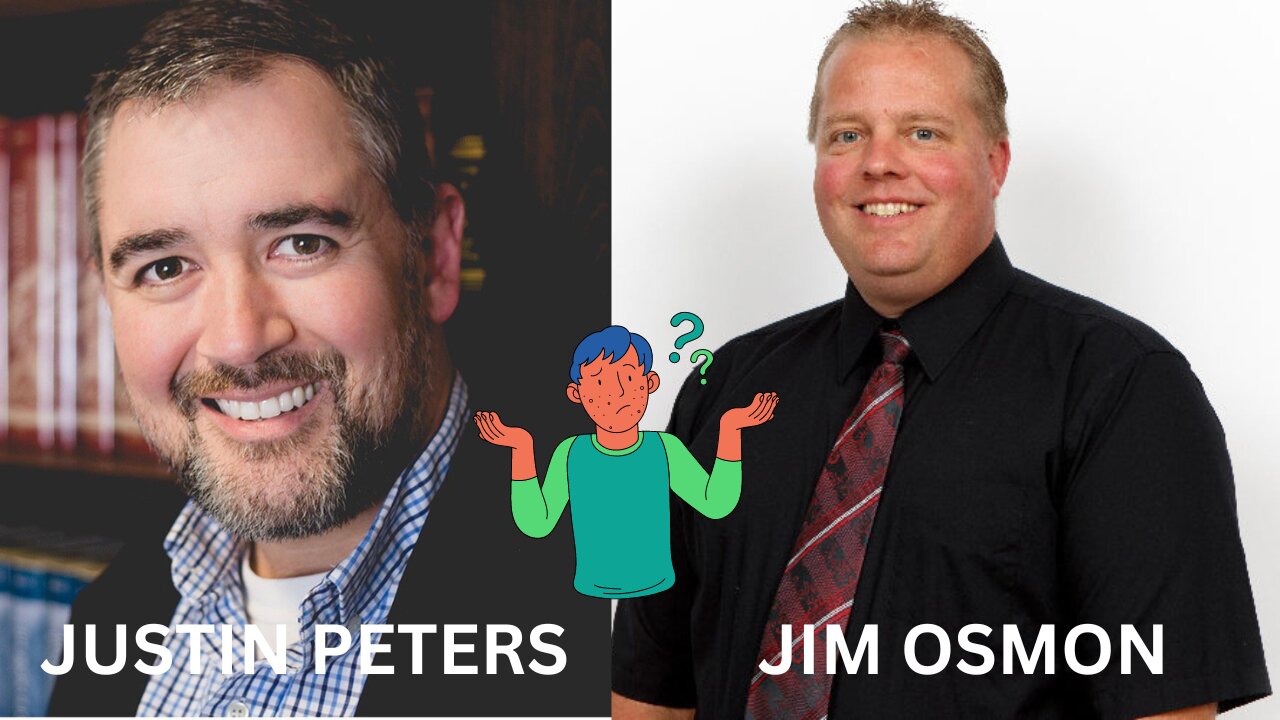 Justin Peters & Jim Osmon Refuse To Call Martin Luther A False Teacher!