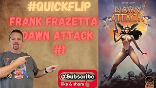 Frank Frazetta's Dawn Attack #1 Opus Comics #QuickFlip Comic Book Review Houser, Campbell #shorts