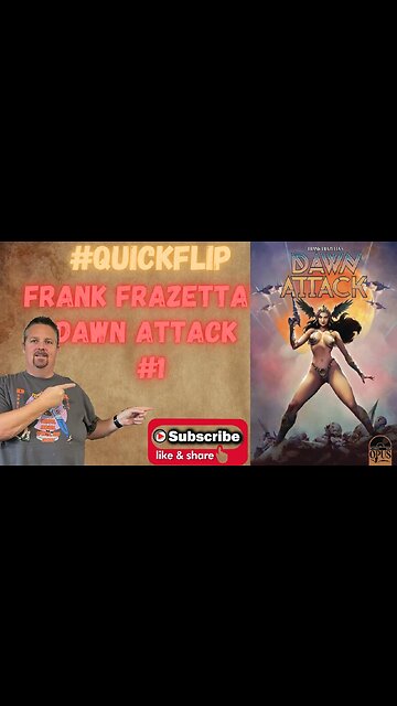 Frank Frazetta's Dawn Attack #1 Opus Comics #QuickFlip Comic Book Review Houser, Campbell #shorts