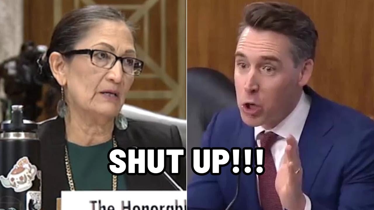 Sen. Josh Hawley EXPLODES ON Biden's Interior Sec. Over Corruption In Her Agency!