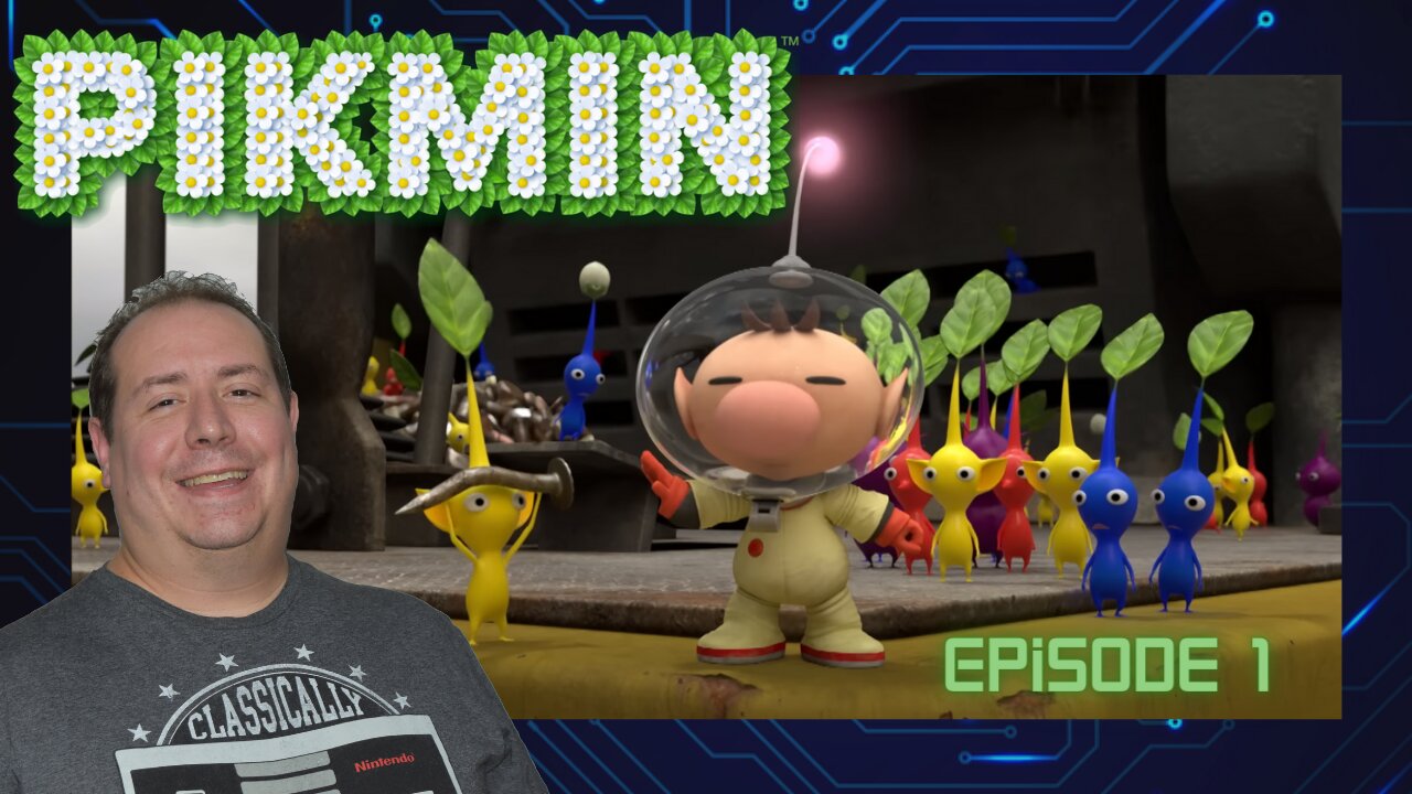 Gamecube Pikmin player tries to speed run through Switch version | Pikmin | game play | episode 1