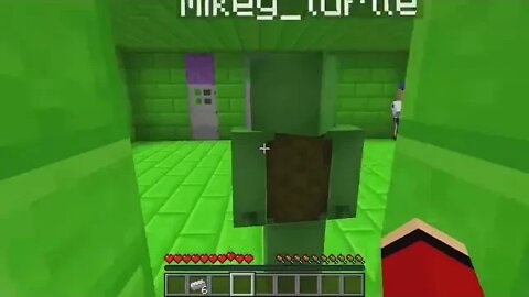 Saving Mikey From Slime Prison in Minecraft!