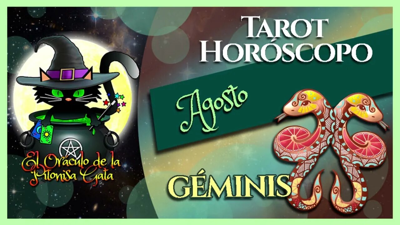 🌸GÉMINIS🌸agosto 2023🧙‍♂️ TAROT Predicción signos del HORÓSCOPO 😺