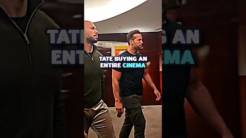 ANDREW TATE BUYING AN ENTIRE CINEMA!