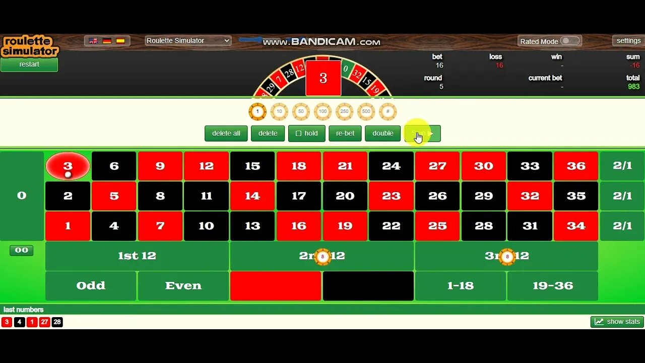 Best roulette strategies 2022 - The double number single number system