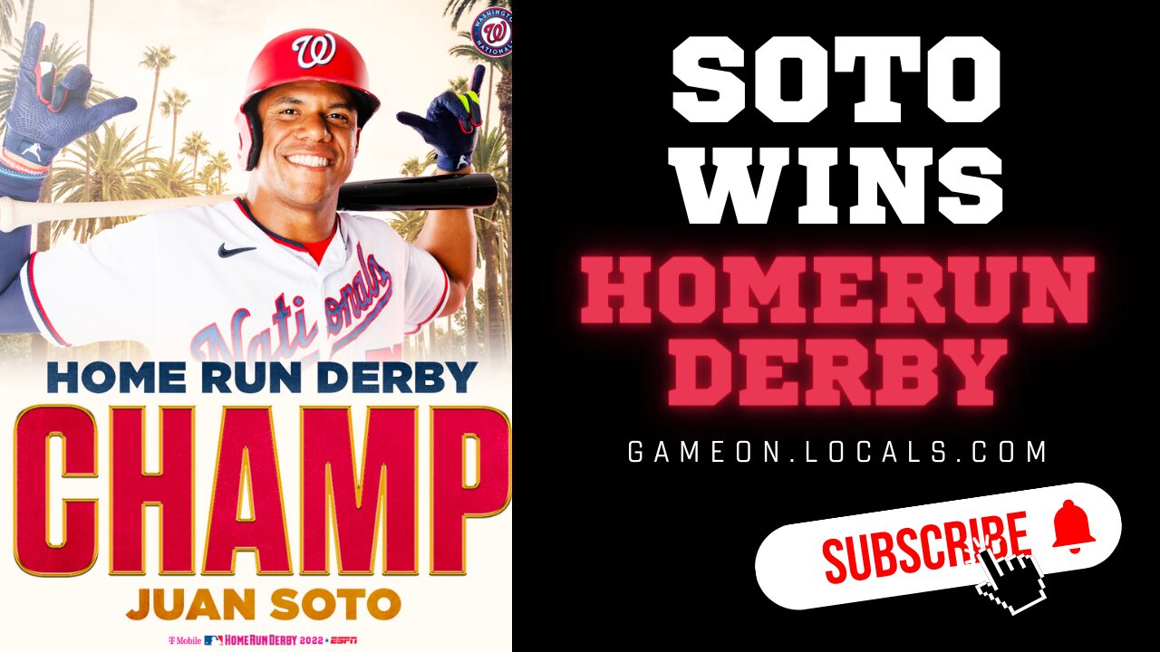 Juan Soto Wins 2022 Home Run Derby!