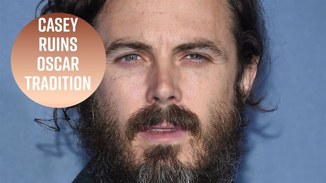 Casey Affleck won't be announcing Best Actress