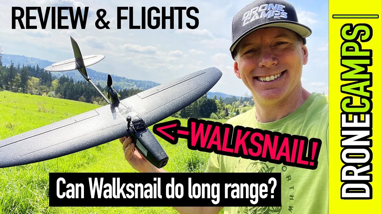 Long Range Fpv Plane with Walksnail Avatar Fpv System !