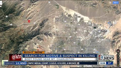 Body found along Kyle Canyon Road