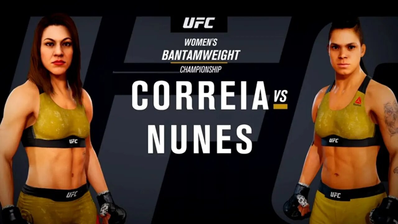 EA Sports UFC 3 Gameplay Amanda Nunes vs Bethe Correia