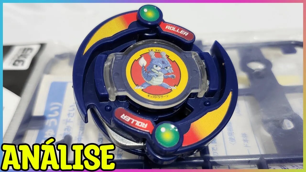 Abrindo o ROLLER DEFENSER | Bakuten Shoot Beyblade | Unboxing, Análise e Testes