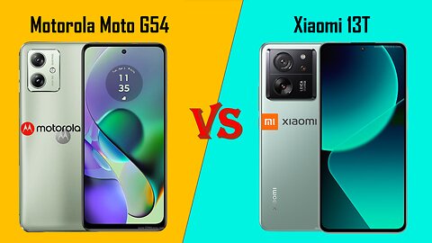 Full Comparison | Motorola Moto G54 VS Xiaomi 13T | @technoideas360