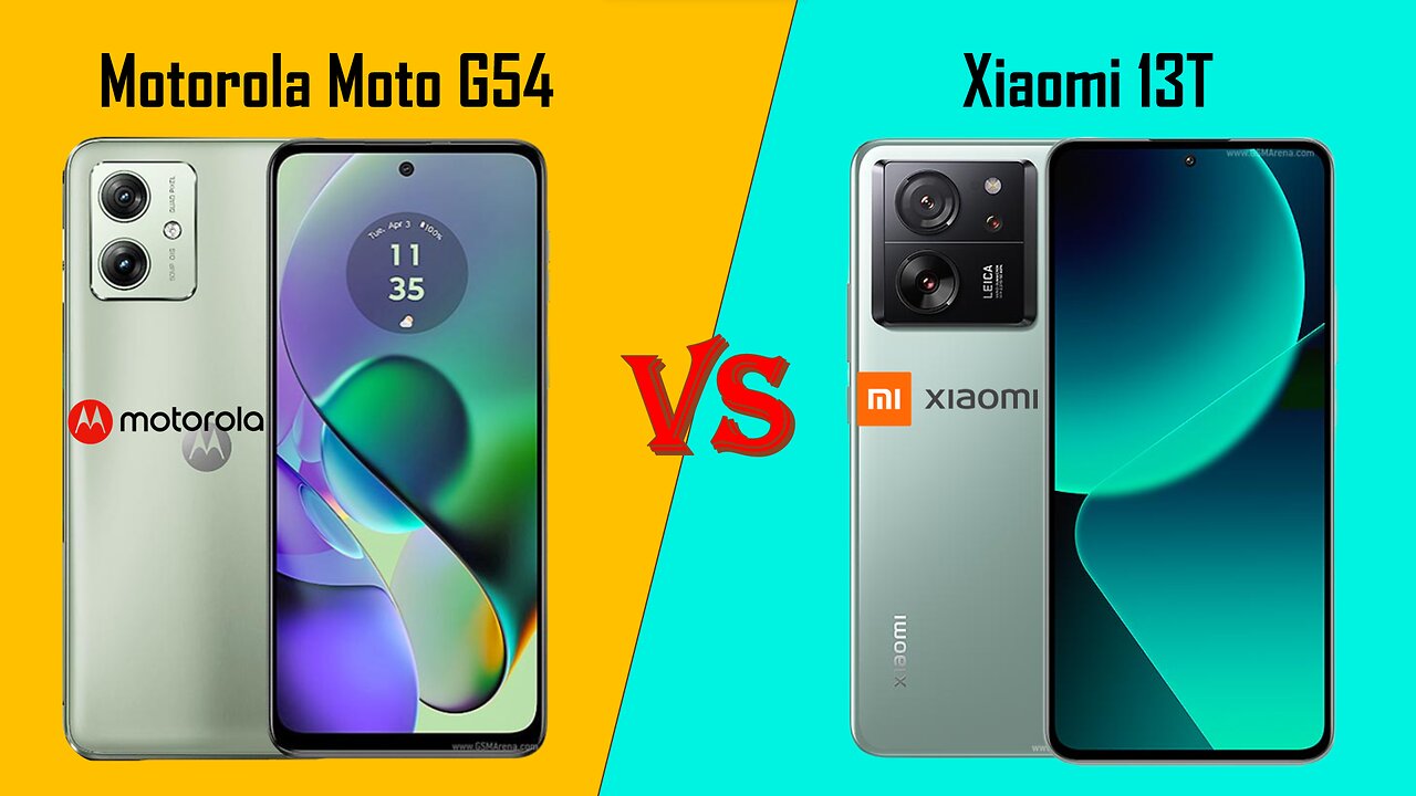 Full Comparison | Motorola Moto G54 VS Xiaomi 13T | @technoideas360