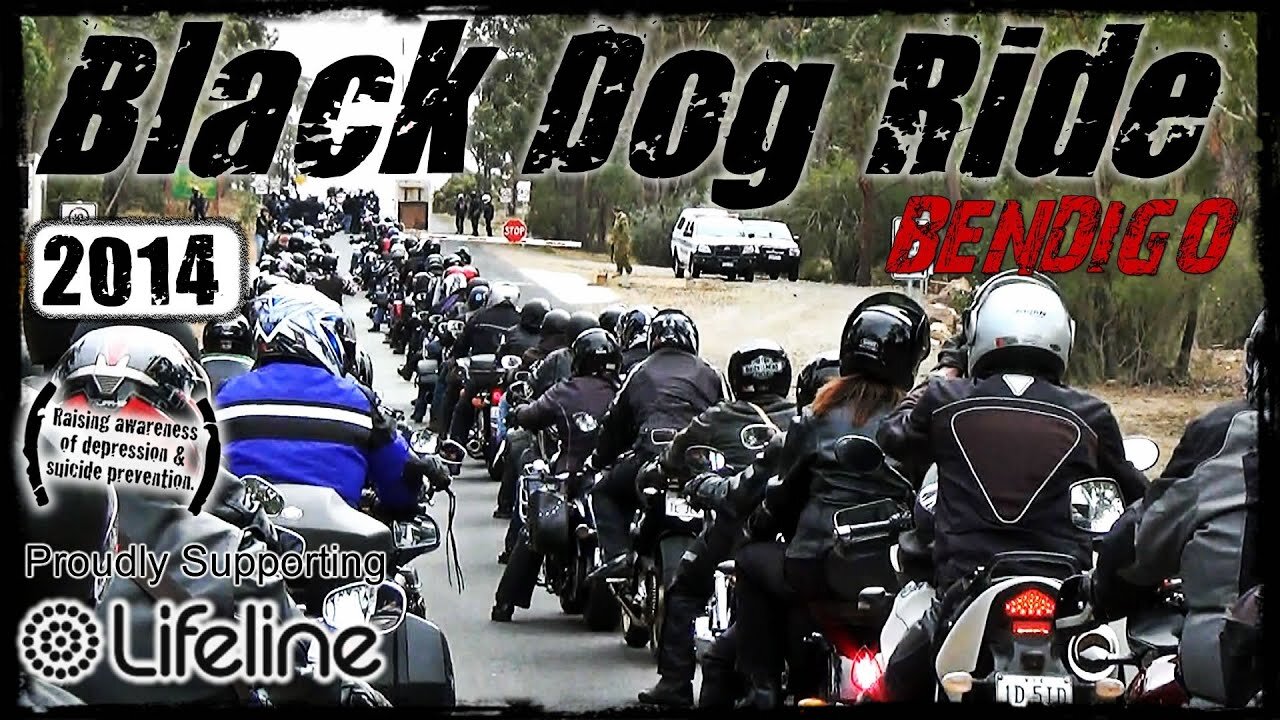 Black Dog Ride 2014 - Bendigo