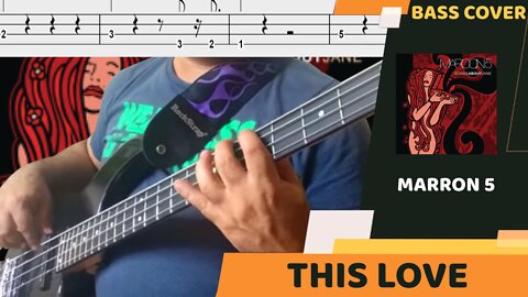 Marron 5 - This Love - Bass Cover & Tabs