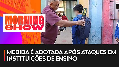 Escolas municipais de Goiânia passam a usar detectores de metais