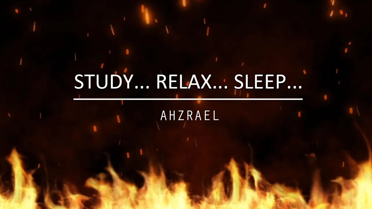 Fall asleep or chill with this burning fire white noise sound | ASMR | Fire Ambience