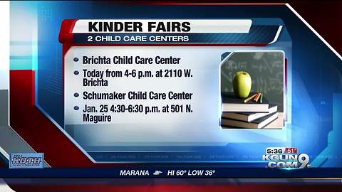 Kinder Fairs to be held to get parents ready for open enrollment
