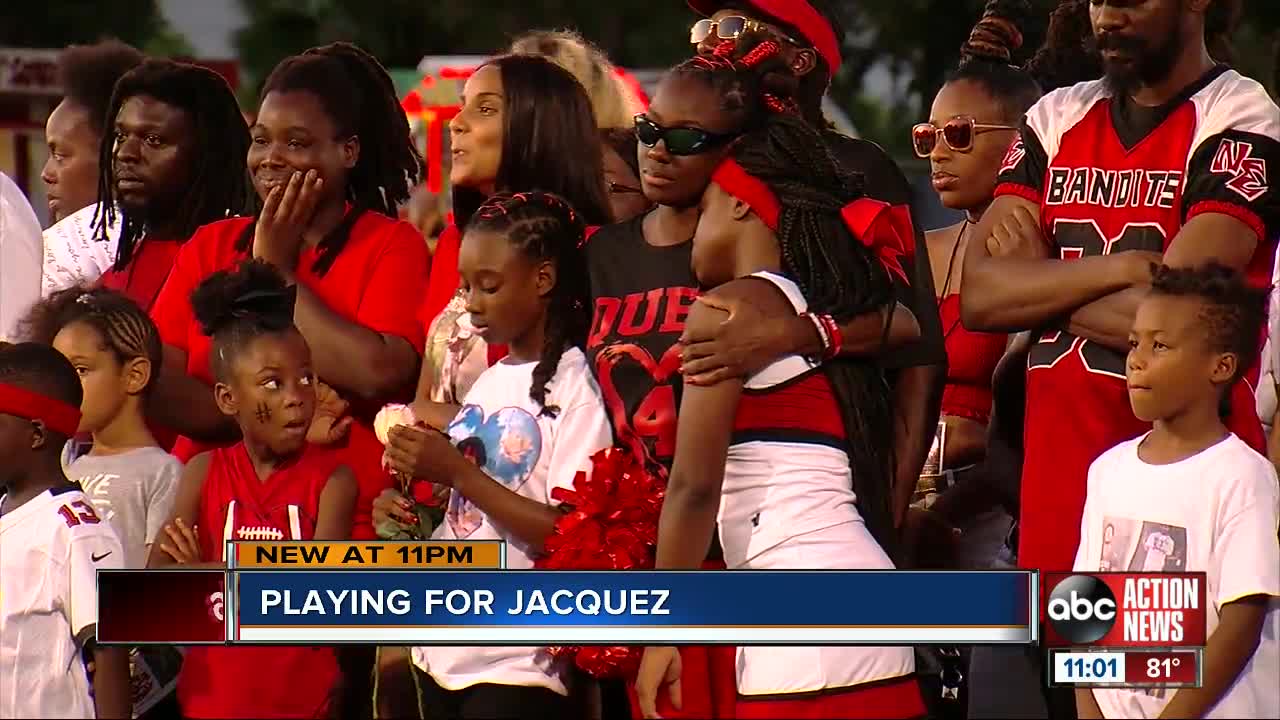 Remembering Jacquez Welch: Northeast High School honors teen who died after collapsing on field