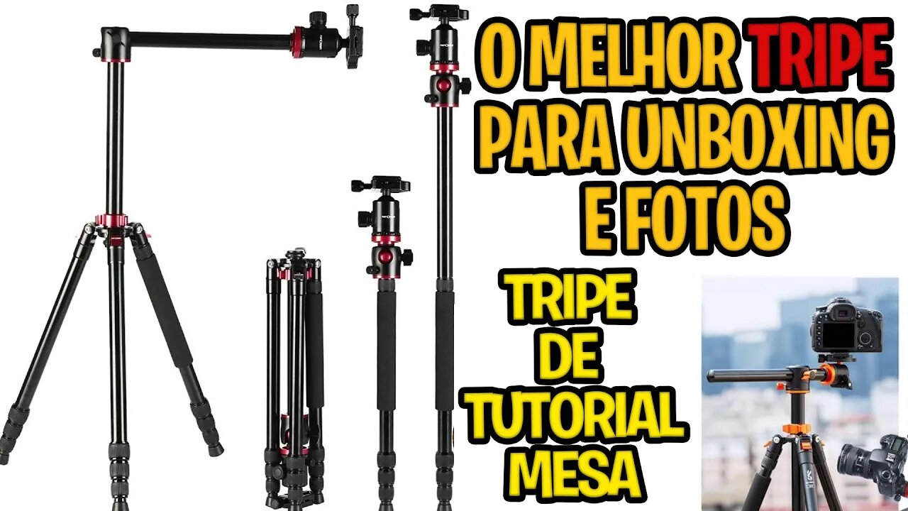 TRIPE PARA FAZER UNBOXING E AULAS!? ASSISTA ESSE VIDEO! - 🎬📸🎥