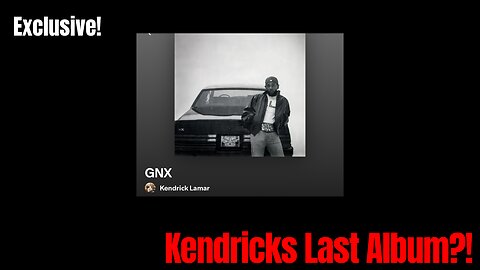 KENDRICK LAMAR "GNX" FIRST REACTION (RAW)!