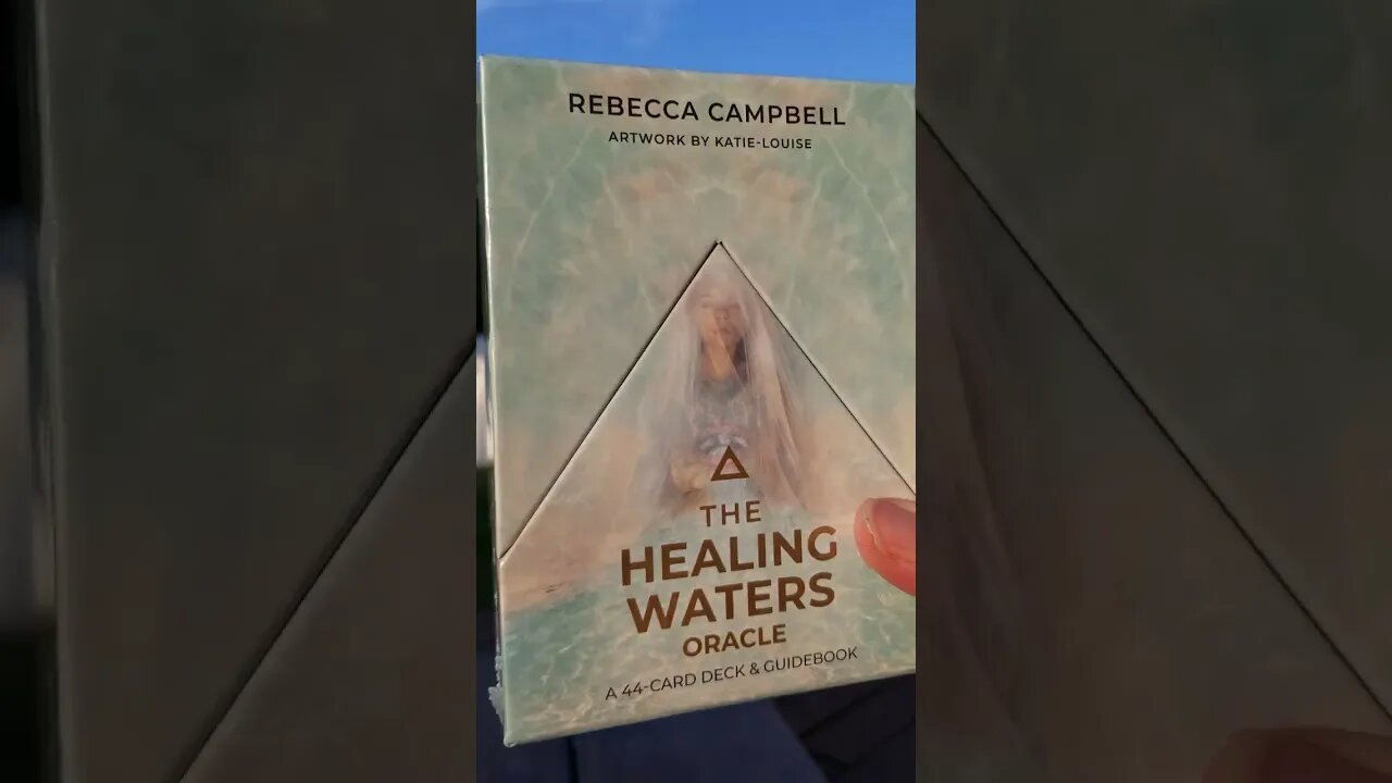 #thehealingwaters Oracle cards