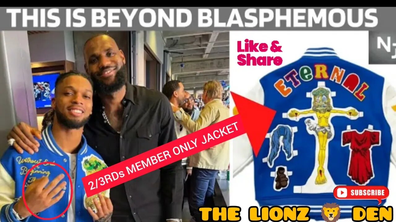 DAMAR HAMLIN: "THE 2/3RD'S MEMBERS ONLY JACKET" #damarhamlin #bible #endtimes #yahawah #yahawashi