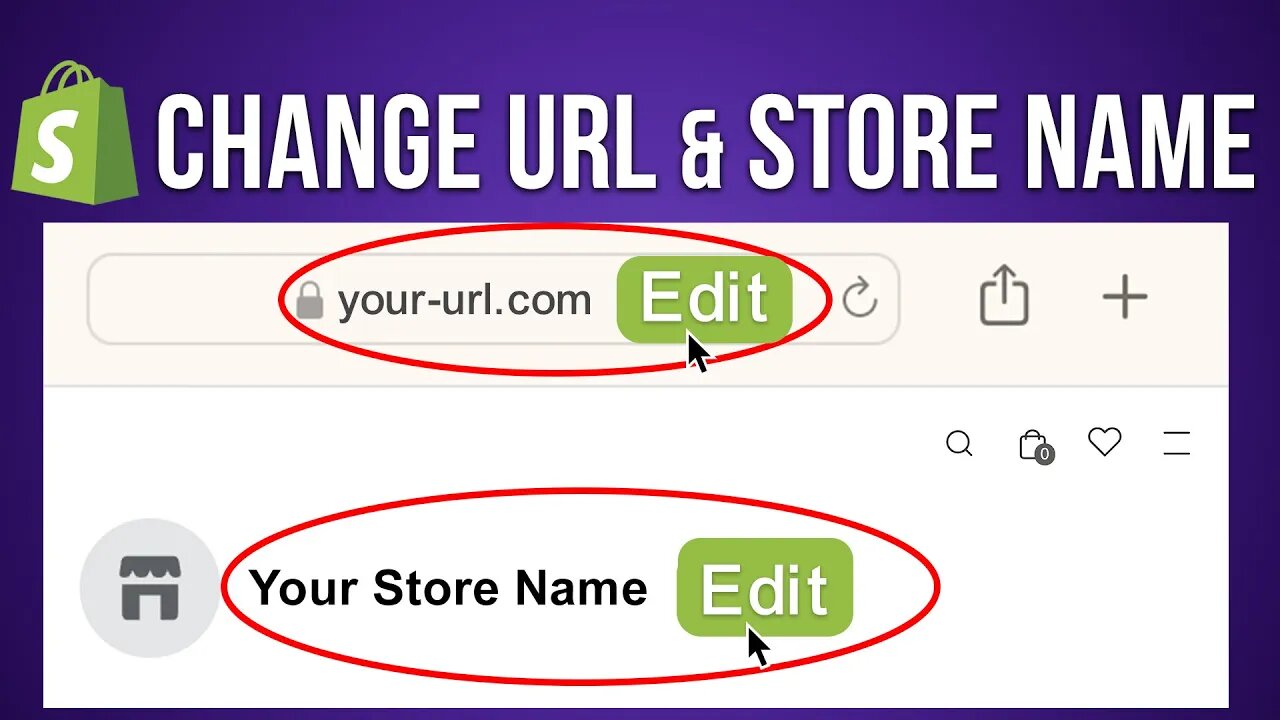 Change Your Shopify Store Name & URL 2023 Fast