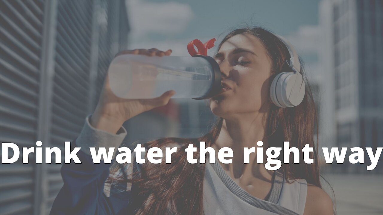 Learn from Sadhguru - How to drink water the right way