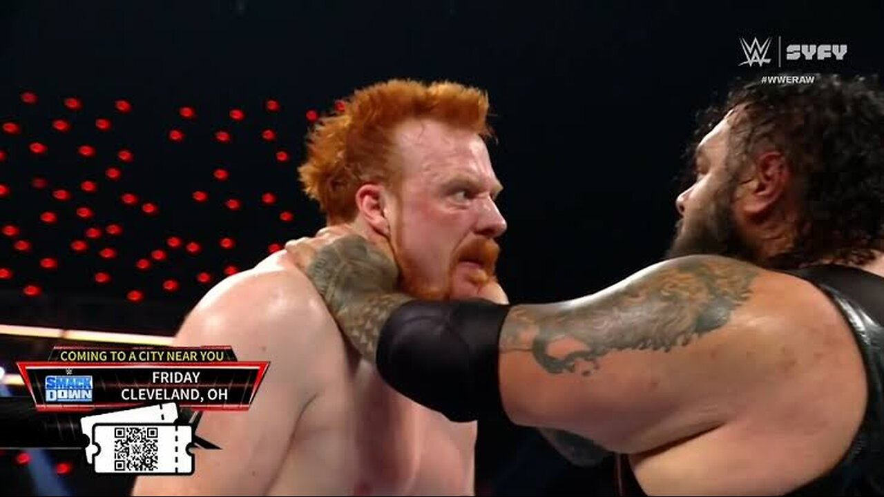 Sheamus vs. Bronson Reed