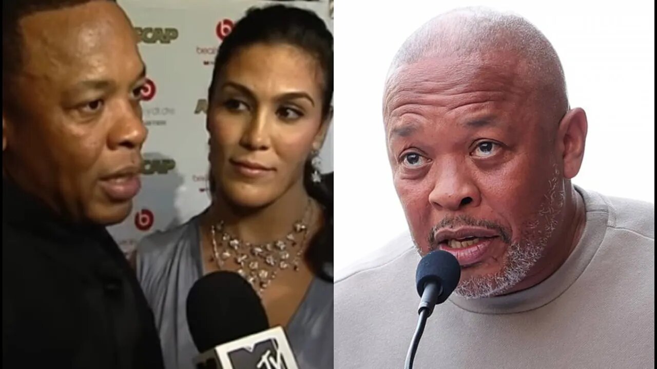 BITTER Ex Wife Of Dr Dre EMBARRASS Him By Serving Court Docs To Him At Grandma's Gravesite