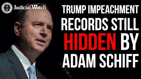 FLASHBACK: Adam Schiff Hiding Records on Trump Impeachment!