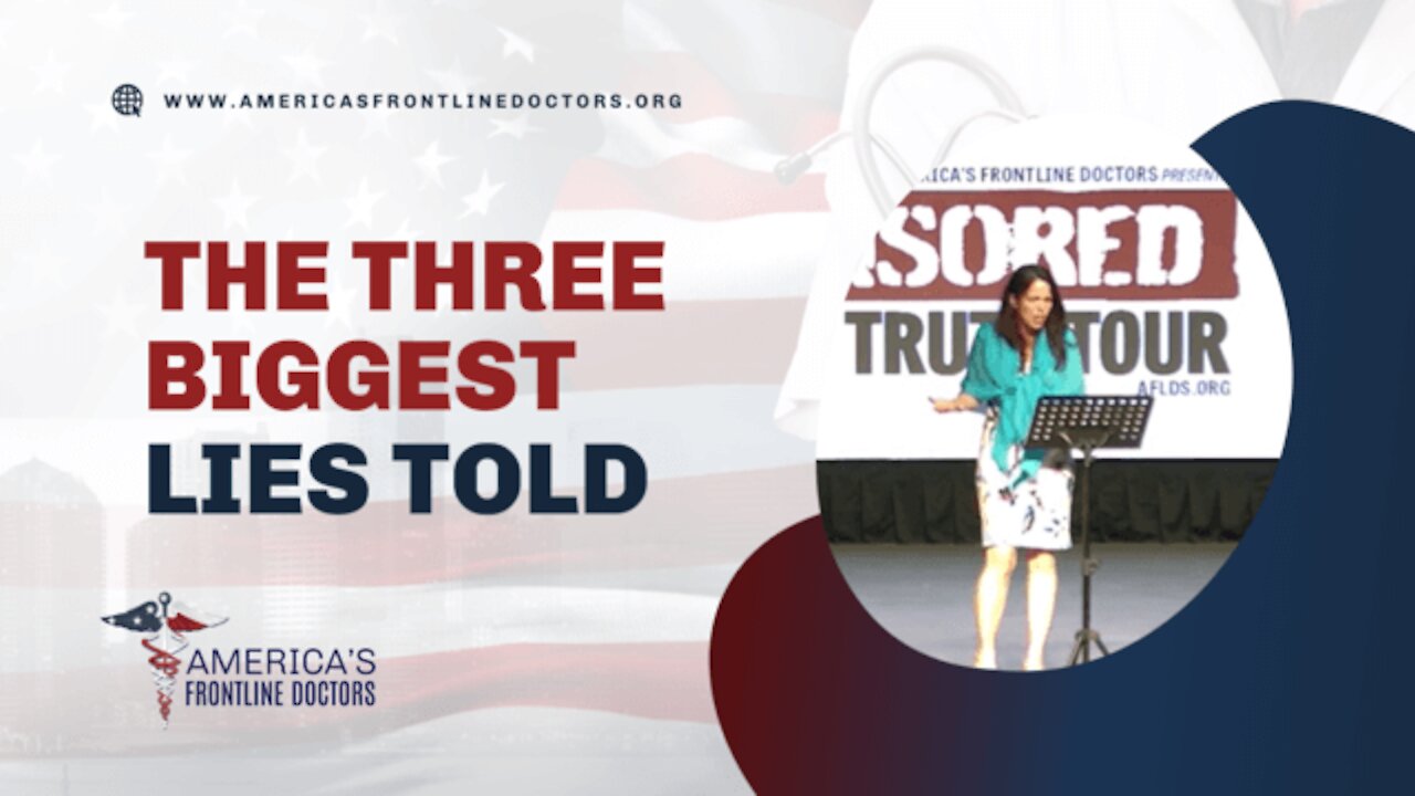 Dr. Simone Gold: The Three Biggest Lies Told (Tallahassee, FL, The Uncensored Truth Tour)